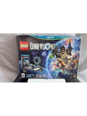 2015 Lego Dimensions Starter Pack WII U
